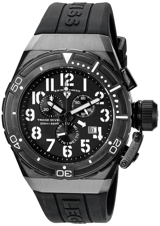 スイスレジェンド Swiss Legend 男性用 腕時計 メンズ ウォッチ ブラック 13842-BB-01 【並行輸入品】