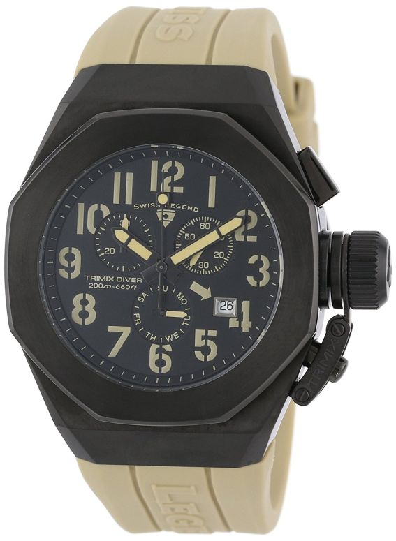 スイスレジェンド Swiss Legend 男性用 腕時計 メンズ ウォッチ クロノグラフ ブラック 10542-BB-01-CMA 【並行輸入品】