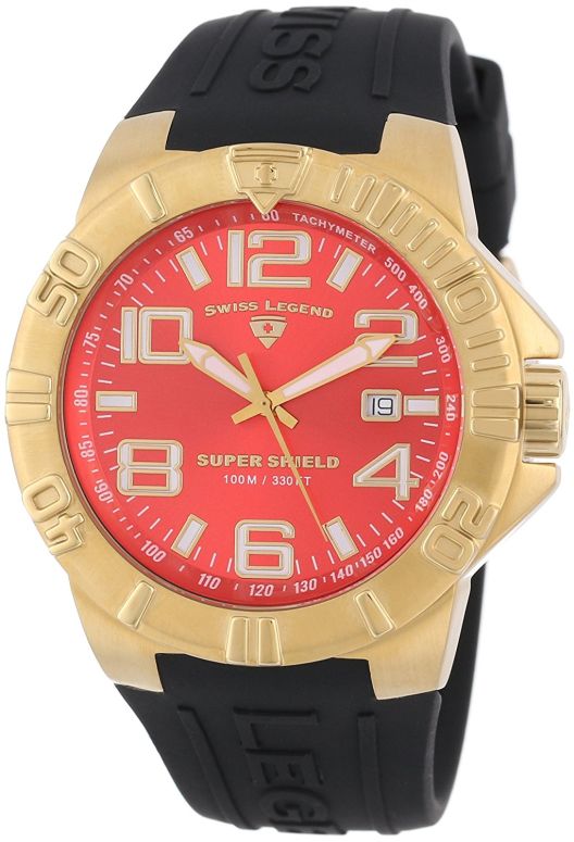スイスレジェンド Swiss Legend 男性用 腕時計 メンズ ウォッチ レッド 40117-YG-05 【並行輸入品】