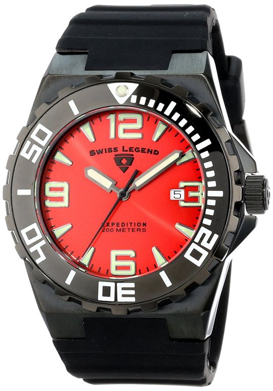 スイスレジェンド Swiss Legend 男性用 腕時計 メンズ ウォッチ レッド 10008-BB-05 【並行輸入品】