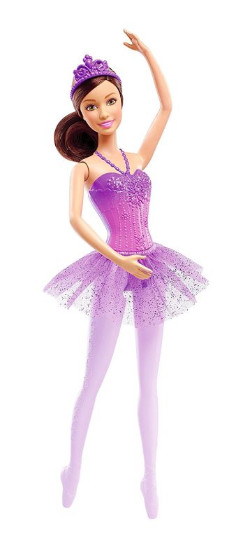 Barbie o[r[ Fairytale Ballerina doll l` Purple ysAiz