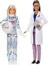Barbie バービー Friend Careers Astronaut Space Scientist doll 人形 Set 【並行輸入品】