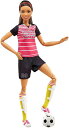 Barbie バービー Careers Made to Move Soccer Player doll 人形 【並行輸入品】