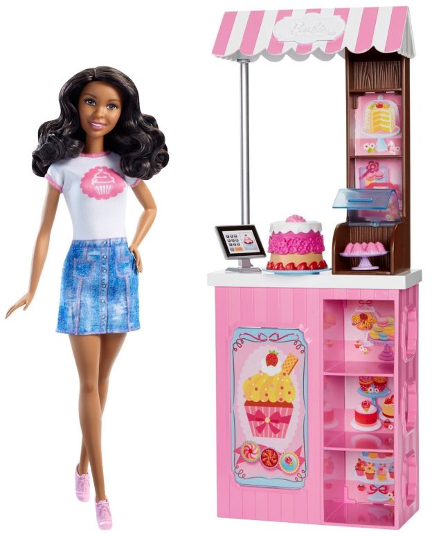 Barbie o[r[ Careers Bakery Shop doll l` vCZbg  Brunette ysAiz