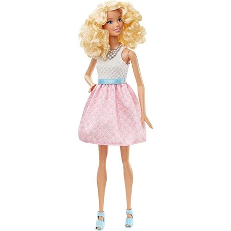 Barbie o[r[ Fashionistas doll l` 14 Powder Pink - Original ysAiz
