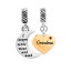 チャーム ブレスレット バングル用 ShinyJewelry シャイニージュエリー ShinyJewelry Grandma Charm I Love You To The Moon And Back Beads For Bracelets Jul. 【並行輸入品】