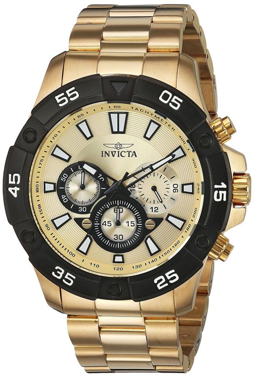 インビクタ Invicta インヴィクタ 男性用 腕時計 メンズ ウォッチ ゴールド 22789 【並行輸入品】