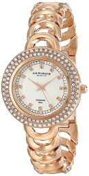 アクリボス Akribos XXIV 女性用 腕時計 レディース ウォッチ シルバー AK804RG 【並行輸入品】