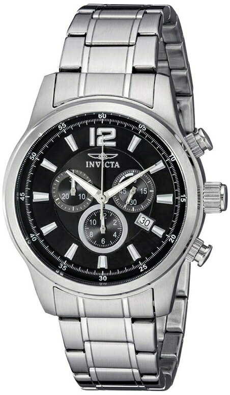 インビクタ Invicta インヴィクタ 男性用 腕時計 メンズ ウォッチ クロノグラフ ブラック 0790 【並行輸入品】