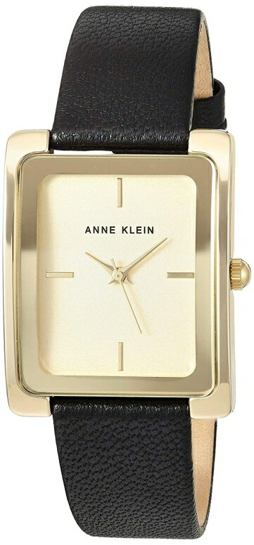 アンクライン Anne Klein 女性用 腕時計 レディース ウォッチ シャンパン AK/2706CHBK 女性らしいデザイン かわいい 【並行輸入品】