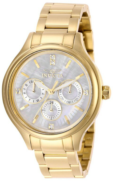 インビクタ Invicta インヴィクタ 女性用 腕時計 レディース ウォッチ ホワイト 28654 【並行輸入品】