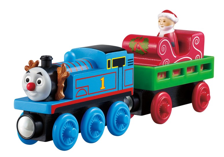 g[}X ؐ[ 񂵂 T^ ȃGW Fisher-Price Thomas & Friends Wooden Railway, Santa's Little Engine ysAiz