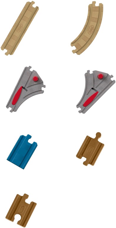 トーマス木製レールきかんしゃトーマストラックパックFisher-PriceThomasamp;FriendsWood,TurnoutTrackPack送料無料【並行輸入品】