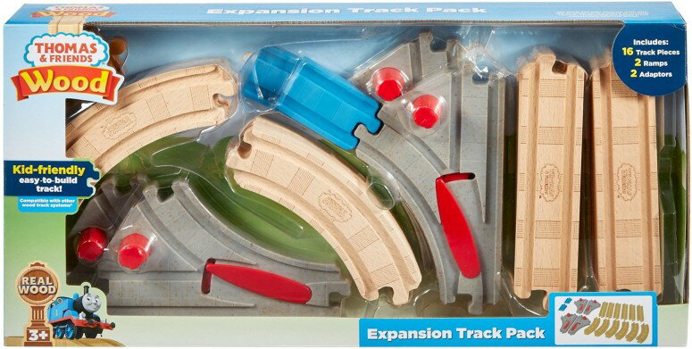 トーマス木製レールきかんしゃトーマストラックパックFisher-PriceThomasamp;FriendsWood,TurnoutTrackPack送料無料【並行輸入品】