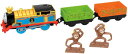 トーマス 木製レール きかんしゃ トラックマスター トーマス Thomas Friends Fisher-Price Trackmaster, Monkey Mania Thomas Toy, Multicolor 【並行輸入品】