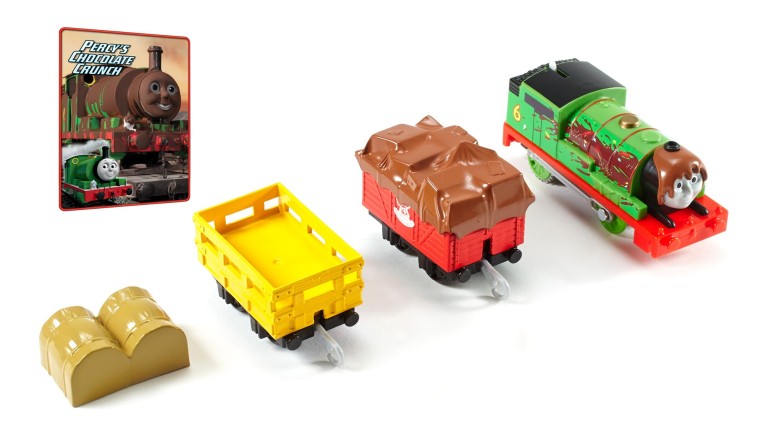 g[}X ؐ[ 񂵂 p[V[ `R[gN` gbN}X^[ Fisher-Price Thomas & Friends TrackMaster, Percy's Chocolate Crunch ysAiz