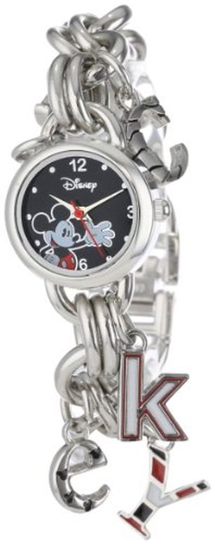 ディズニー ディズニー Disney 女性用 腕時計 レディース ウォッチ ブラック MK2067 【並行輸入品】