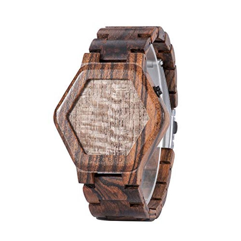 ボボバード BOBO BIRD ウッドウォッチ 木製腕時計 男性用 腕時計 メンズ ウォッチ ブラウン GT005 【並行輸入品】