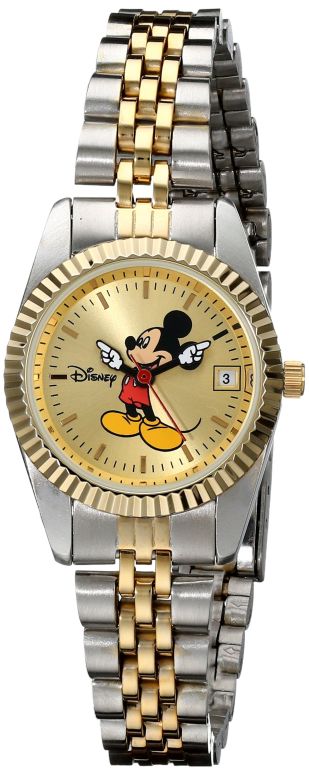 ディズニー Disney 男性用 腕時計 メンズ ウォッチ ゴールド WDS000101 