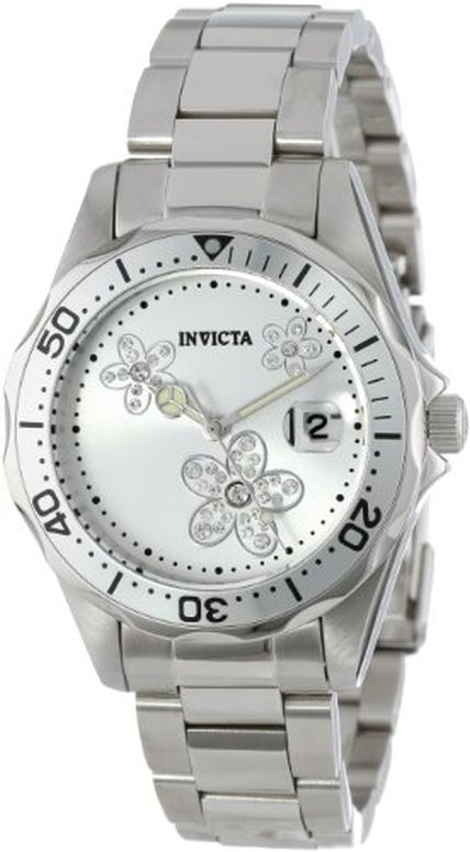 インビクタ Invicta プロダイバーコレクション Pro Diver Collection インヴィクタ 女性用 腕時計 レディース ウォッチ シルバー 12506 【並行輸入品】