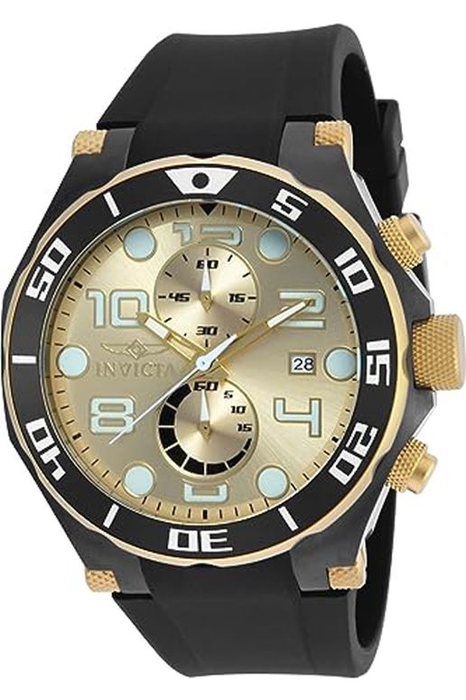 インビクタ Invicta プロダイバーコレクション Pro Diver Collection インヴィクタ 男性用 腕時計 メンズ ウォッチ ゴールド 17815 【並行輸入品】