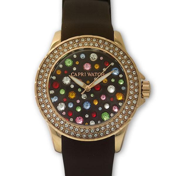 カプリウォッチ Capri watch マルチジョイ 腕時計 ウォッチ ブラウン Art. 5083 レディース メンズ ユニセックス 女性 男性 男女兼用