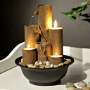   ̃IuWF e[ugbvt@Ee CeA Alpine WCT202 Tiered Column Tabletop Fountain with 3 Candles 11 Inch 㕬 CeA  t@Ee ~j  t@EeysAiz