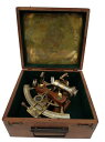 六分儀 真鍮製 真ちゅう 天体観測器機 SIXTANT US HANDICRAFTS 8 Inch Maritime Antiques Marine Captain Sextant - Brass Nautical Sextant 【並行輸入品】