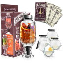 Rv[g JNeVF[J[ Ct[U[ Zbg z[o[Lbg ەX ACX{[[J[4 10̉pꃌVs Complete Cocktail Shaker Infuser Set / Active Infusion Alcohol Cocktail Mixologist ysAiz