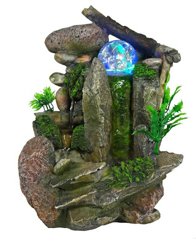 卓上 噴水 滝のオブジェ テーブルトップファウンテン インテリア噴水 Tabletop Fountain Indoor Fountain Waterfall Nature's Garden 