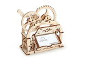 メカニカル 3Dパズル 木製ブロック小物入れ Ugears Mechanical Etui 3D Puzzle, Wooden Building Blocks, Decorative Desktop Business Card Holder, Brain Teaser Game For Teens And Adults 【並行輸入品】