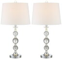 Solange テーブルランプ Solange Crystal Table Lamps - Set of 2 電球別売 【並行輸入品】