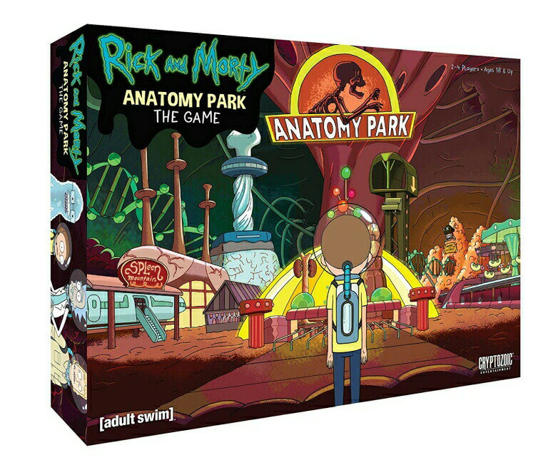 リック アンド モーティー おもちゃ フィギュア Cryptozoic Entertainment Rick and Morty Anatomy Park Game 【並行輸入品】