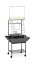  ץ ߤޤ  Ļ ץ쥤 ֥å ϥޡȡ 45cm 17 Prevue Pet Products Small Parrot Playstand 3181 Black Hammertone, 17.625-Inch by 16-1/2-Inch by 59-Inch ¹͢ʡ