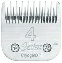 オスター 替え刃 Oster CryogenX Professional Animal Clipper Blade, Skip Tooth, Size 4 (078919-136-005) 【並行輸入品】(4)