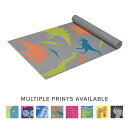 Gaiam ガイアム プリント ヨガ マット キッズ 子供用 海外ブランド ピラティス フィットネス こども Gaiam Kids Yoga Mat Exercise Mat, Yoga for Kids with Fun Prints - Playtime for Babies, Active & Calm Toddlers and Young Children, Dino Zo 