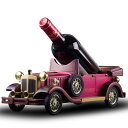 ワインホルダー ディスプレイ 卓上ワインラック Yukuang Vintage car Wine Rack, Size (15.4in 5.5in 5.1in)...