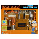 おもちゃ DIYツールキット Black & Decker Junior 14 Piece Toy Tool Belt Set 【並行輸入品】 1