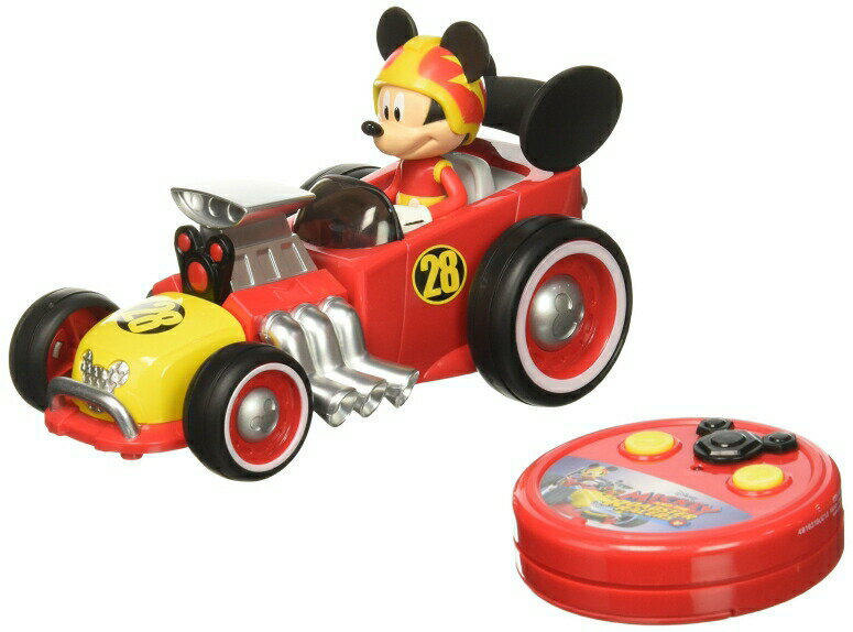 ラジコン ミッキーマウス Jada Toys Disney Mickey Roadster Racer RC Vehicle 【並行輸入品】