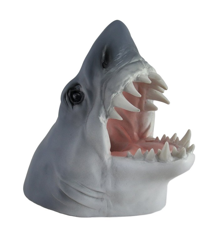 ワインホルダー サメ シャーク 卓上ワインラック Zeckos Parched Predator Shark Head Wine Bottle Holder 【並行輸入品】