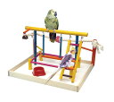 o[hAX`bN IE E X^h Penn-Plax Bird Life Activity Center / Perfect For Cockatiels, Conures, and Parakeets/Budgies - Extra Large Size ysAiz