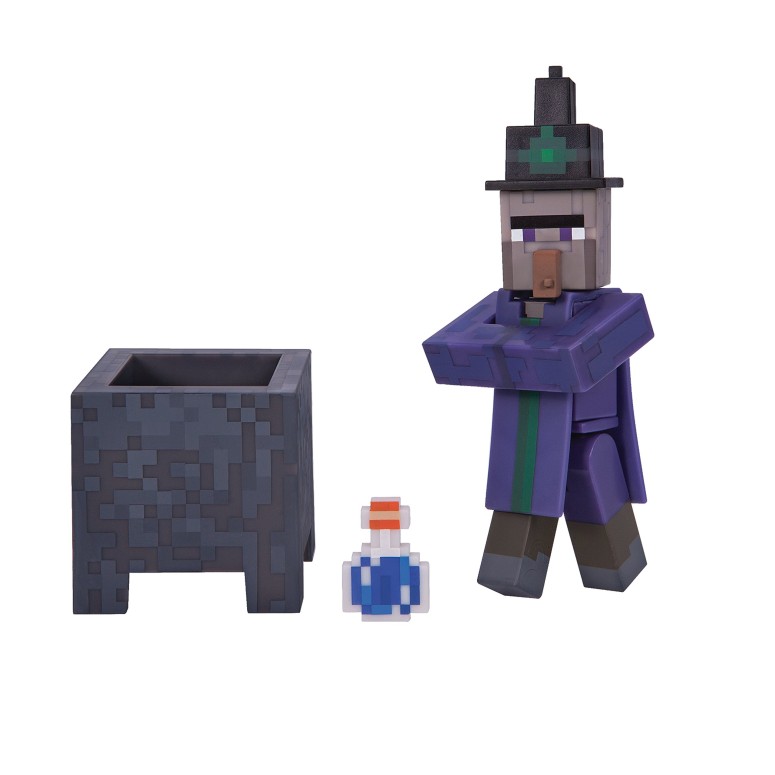 マイクラ 魔法使い フィギュア Minecraft Series 3 Witch Action Figure 【並行輸入品】