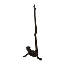 JG gCbg[z_[ CeA X^h Cast Iron Frog Animal Paper Towel Holder Bath Tissue Toilet Roll Jewelry Organizer Free-Standing Bronze Rustic Toad Decor 14-inch ysAiz