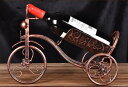 ワインホルダー 自転車 卓上ワインラック CdyBox Wrought Iron Wine Holder/Rack Bike Shape Tricycle Ar...