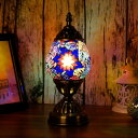 モザイクガラス 卵形 モロッコランタン ベッドルーム LED リビング デスク インテリア テーブル ランプ ライト Marrakech Turkish Table Lamp Handmade Mosaic Glass Egg Shaped Moroccan Lantern Decorative Desk Night Light for Bedroom Living R 【並行輸入品】