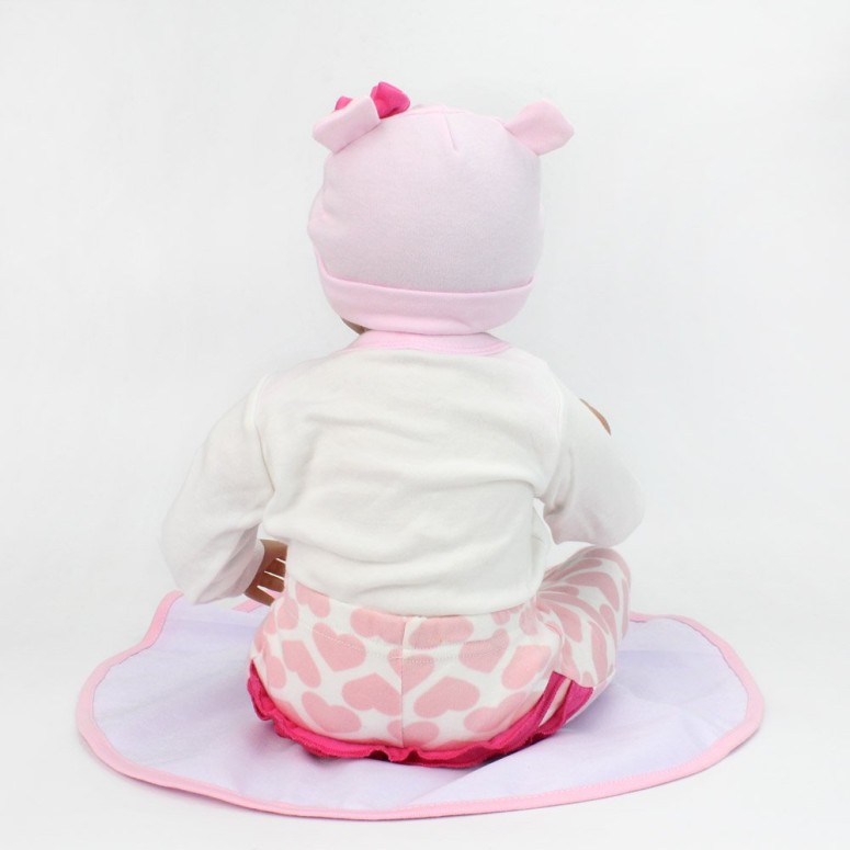 Baby リボーンドール ベビー人形 ベビードール Doll Handmade リアル 臨床教育 約55cm Doll かわいい 赤ちゃん人形 ビニール製 Reborn 新生児人形 乳児 ベビー人形 Kaydora Reborn Baby Doll Girl 22 Inch Soft Weighted Body Cute Lifelike Handmade Silicone Sleeping