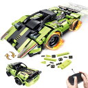 ラジコン STEM Building Toys for Kids with 2-in-1 Remote Control Racer Snap Together Engineering Kits Early Learning Racecar Building Blocks and Off-Road Best Gift for 6, 7,8 and 9＋Year Old Boys and Girls 【並行輸入品】