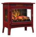 デュアフレーム 電気暖炉 暖炉型ファンヒーター 電気ストーブ フェイク暖炉 Duraflame 3D Infrared Electric Fireplace Stove with Remote Control - DFI-5010 (Cinnamon) 【並行輸入品】