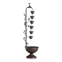 K[f  CeA u^  ̃IuWF EH[^[tH[t@Ee Alpine Corporation MAZ254 Alpine Hanging 6-Cup Tiered Floor Bronze Indoor/Outdoor Garden, Entryway, Patio, Ya Water Fountain, 36