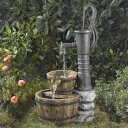 ガーデン 噴水 インテリア噴水 置き型 噴水 滝のオブジェ ウォーターフォールファウンテン Old Fashioned Pump Water Fountain 【並行輸入品】(3)